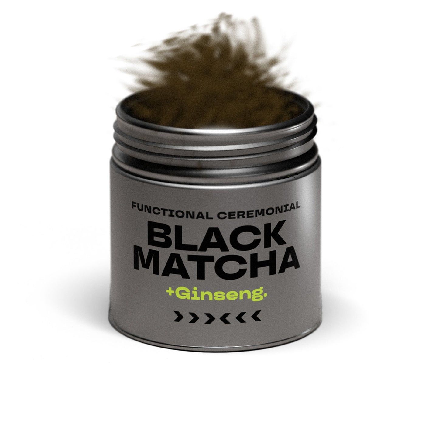 Bio Ceremonial Black Matcha mit Ginseng