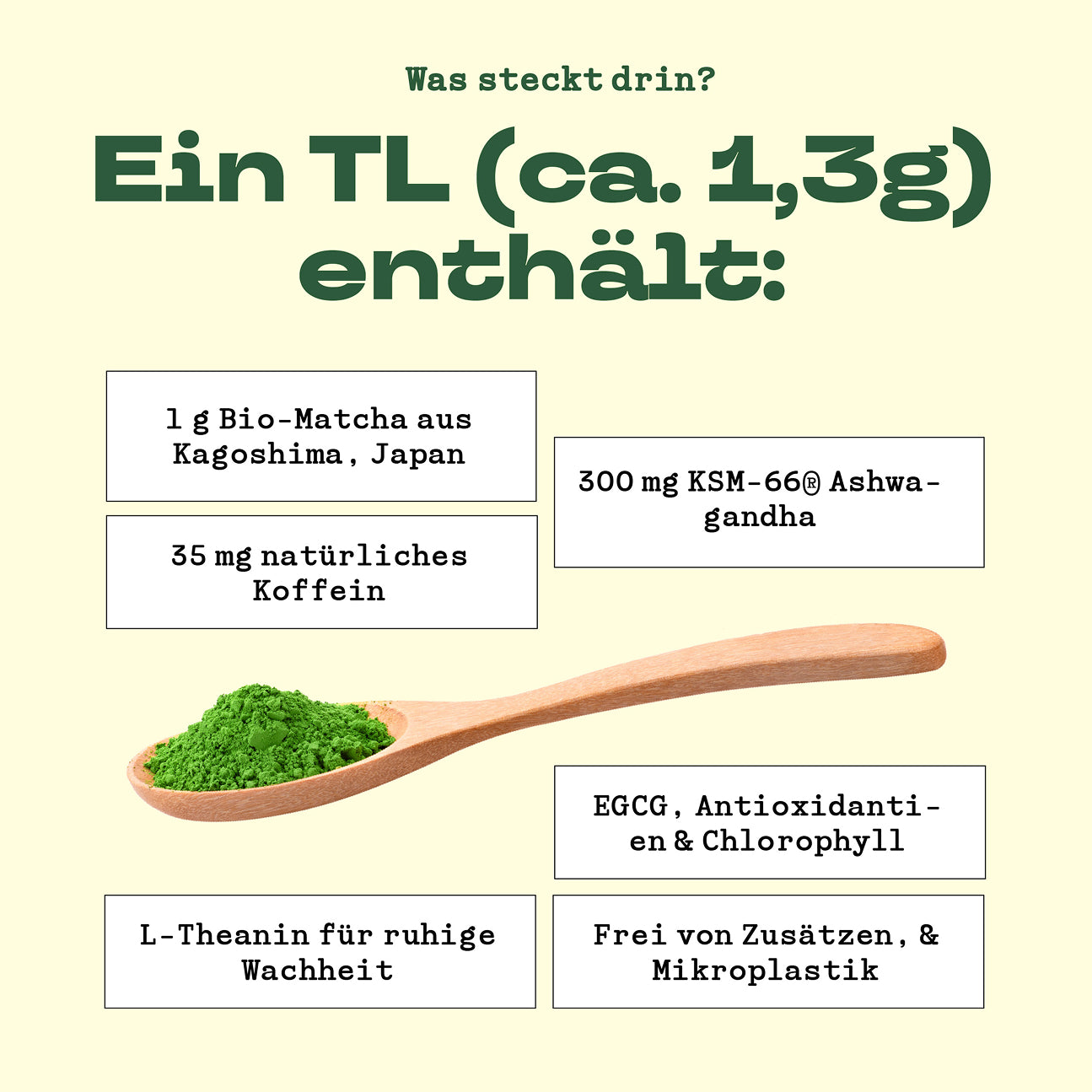 2025 Edition Bio Ceremonial Matcha mit KSM-66® Ashwagandha