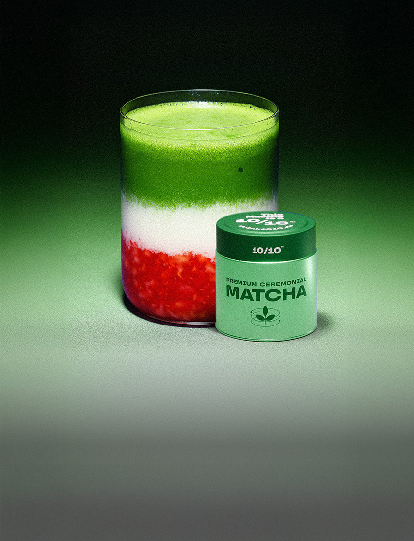 Matcha Strawberry Latte